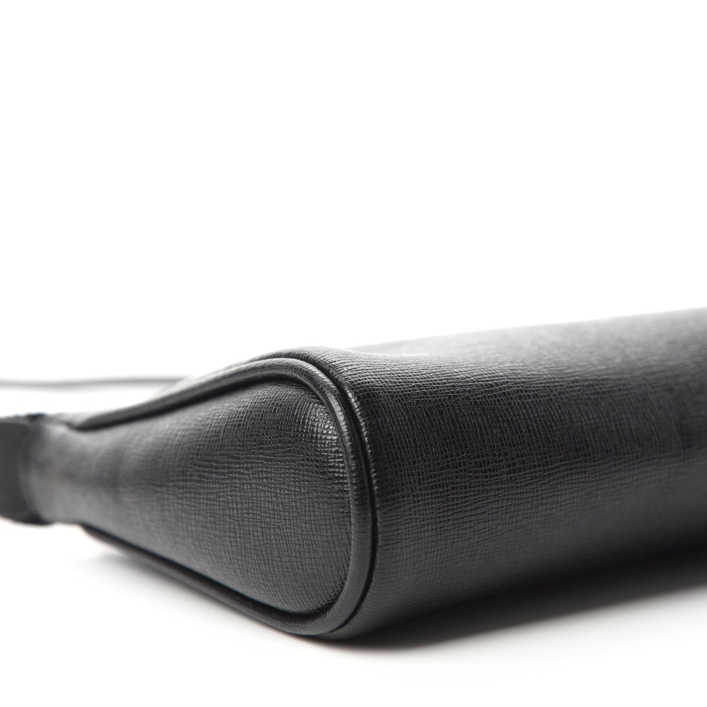 Vitello Elite Mini Pouch Crossbody Black
