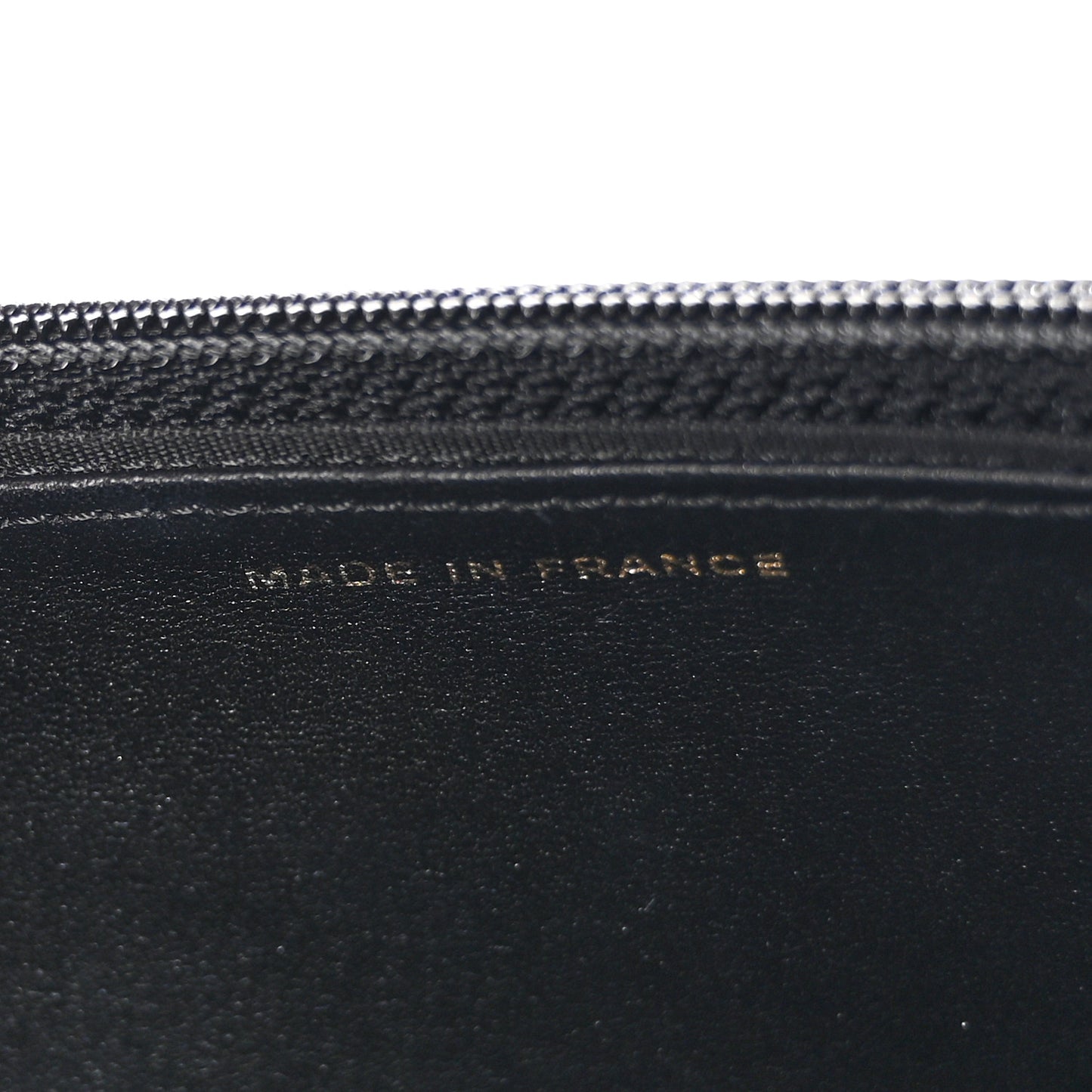 Caviar Quilted Boy Wallet On Chain WOC Black