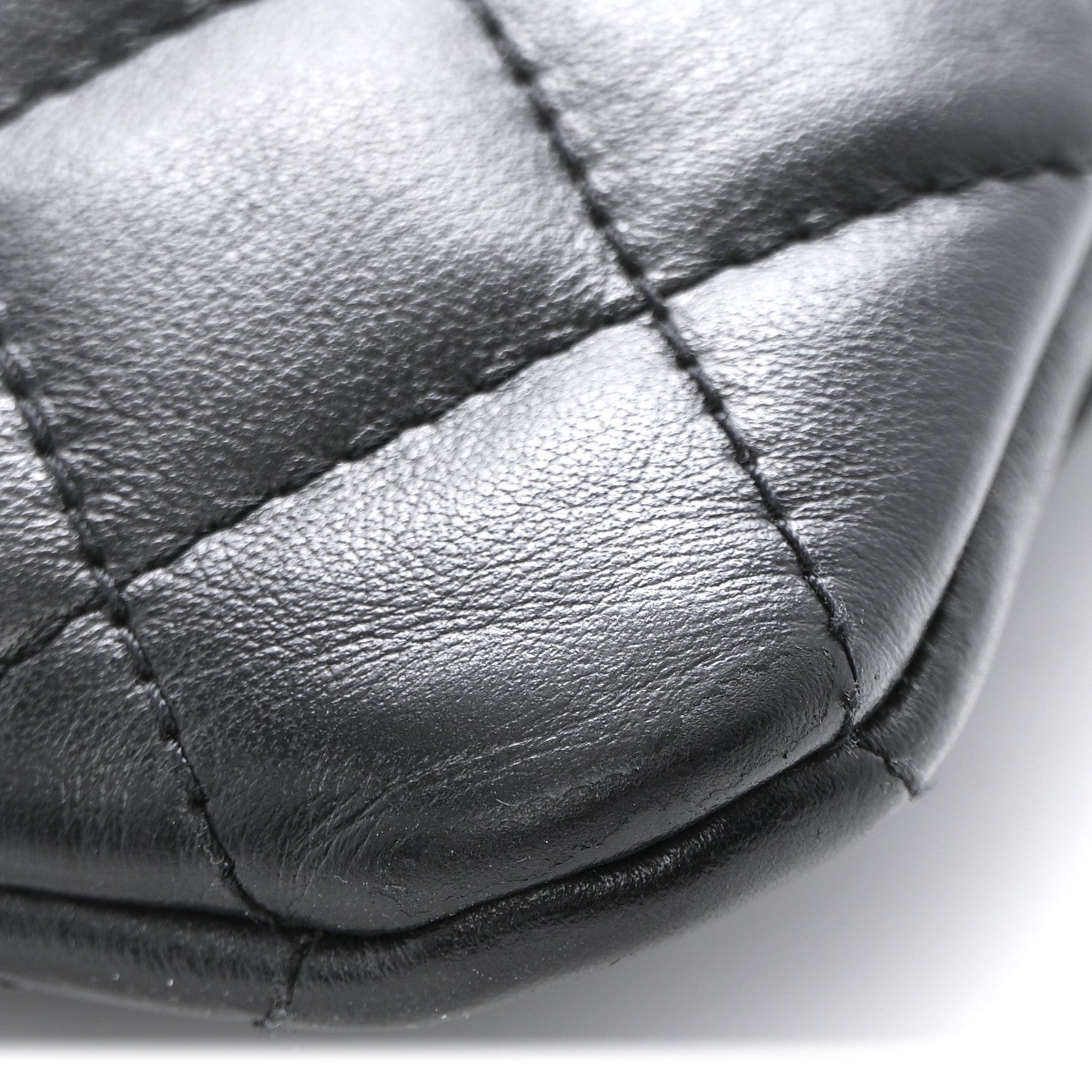 Chanel Lambskin Quilted Crossbody Bag Black 23 of 23