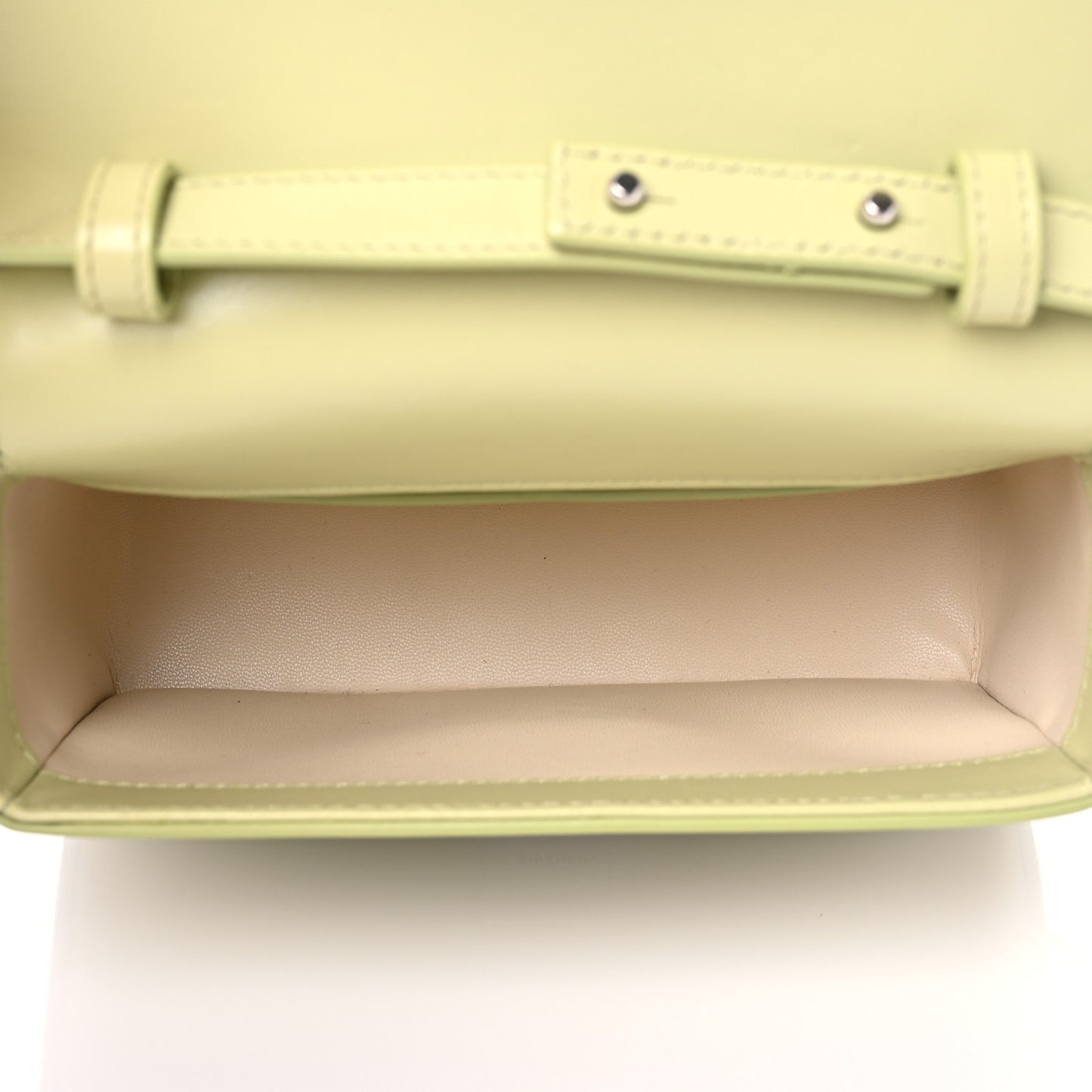 Box Calfskin Mini 4G Crossbody Avocado Green