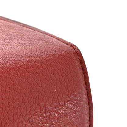 Alexander McQueen Silky Amish Grained Box Shoulder Bag 16 Lacquered Red 12 of 13