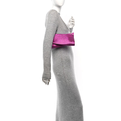 Christian Louboutin Crystal Small Loubitwist Clutch Fuchsia 2 of 9