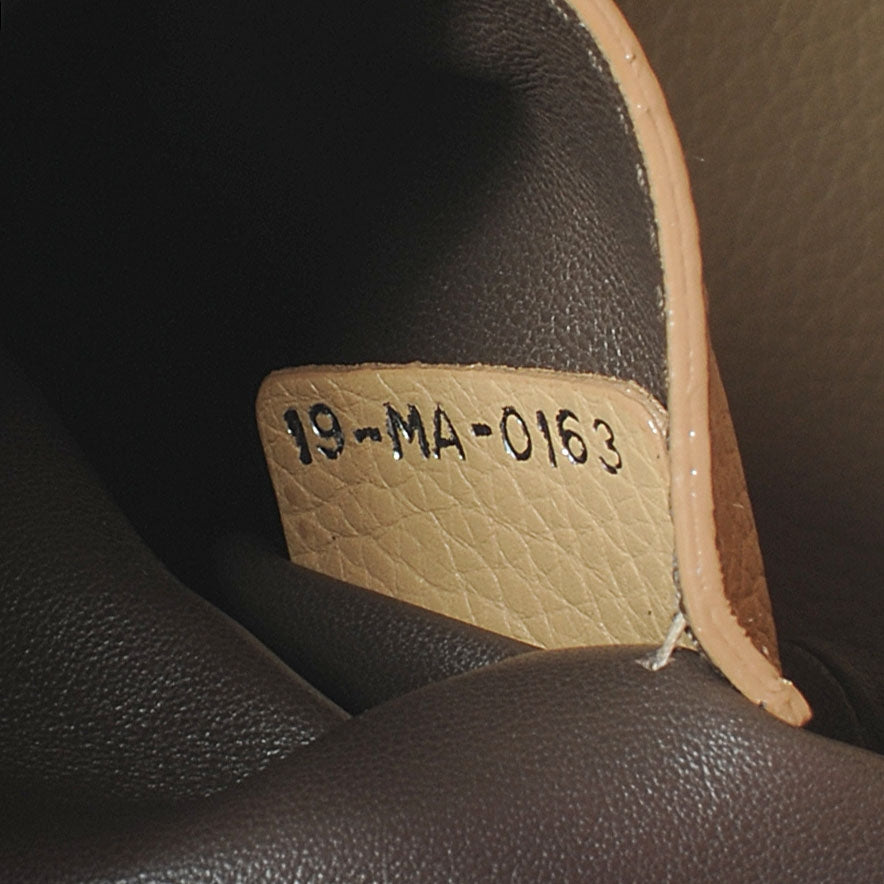 Christian Dior Grained Calfskin Bar Tote Camel 8 of 10