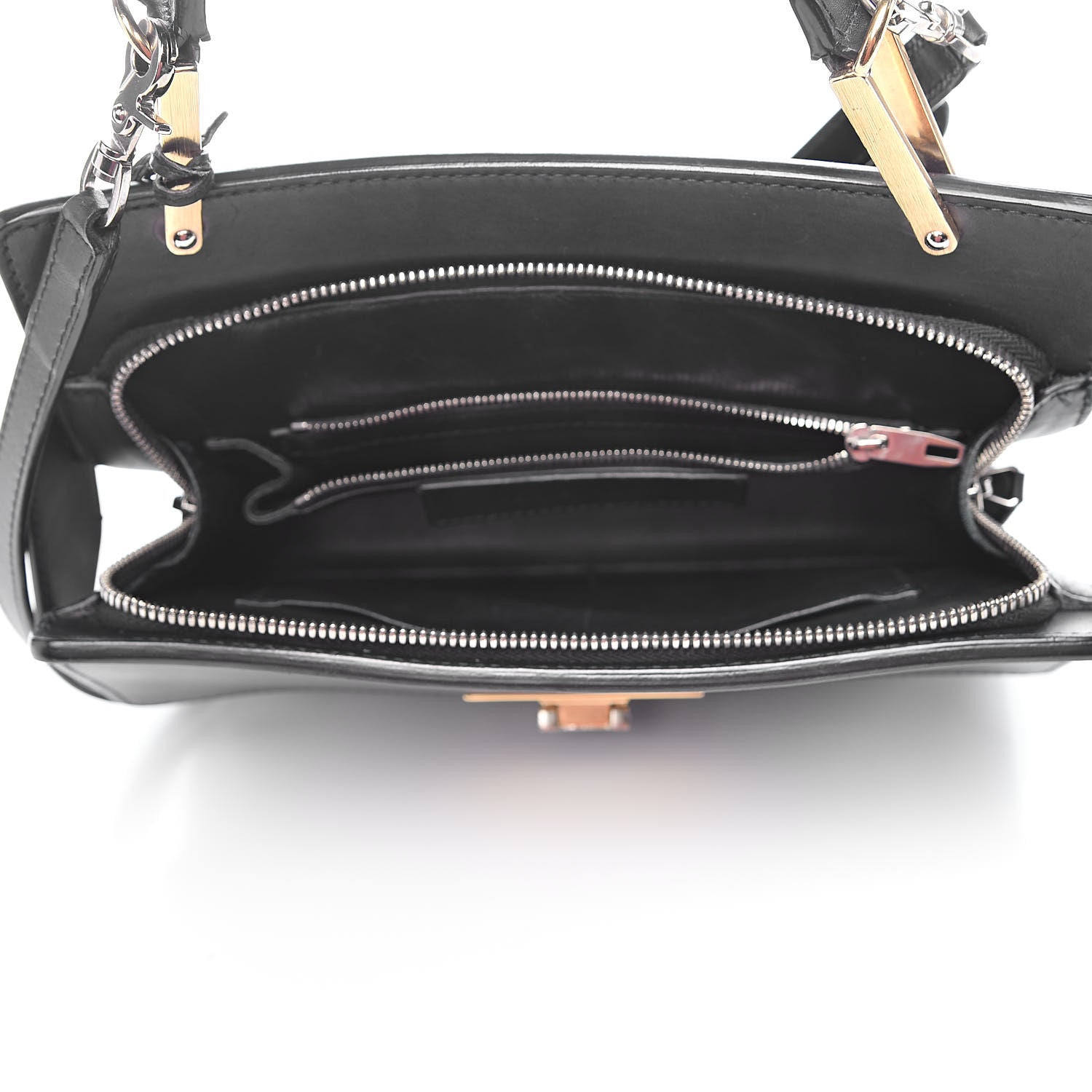 Balenciaga Calfskin Le Dix S Cartable Shoulder Bag Black 5 of 14