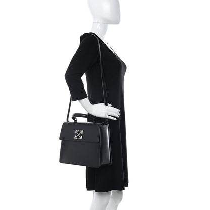 Off-White Calfskin 2.8 Jitney Bag Black 2 of 10