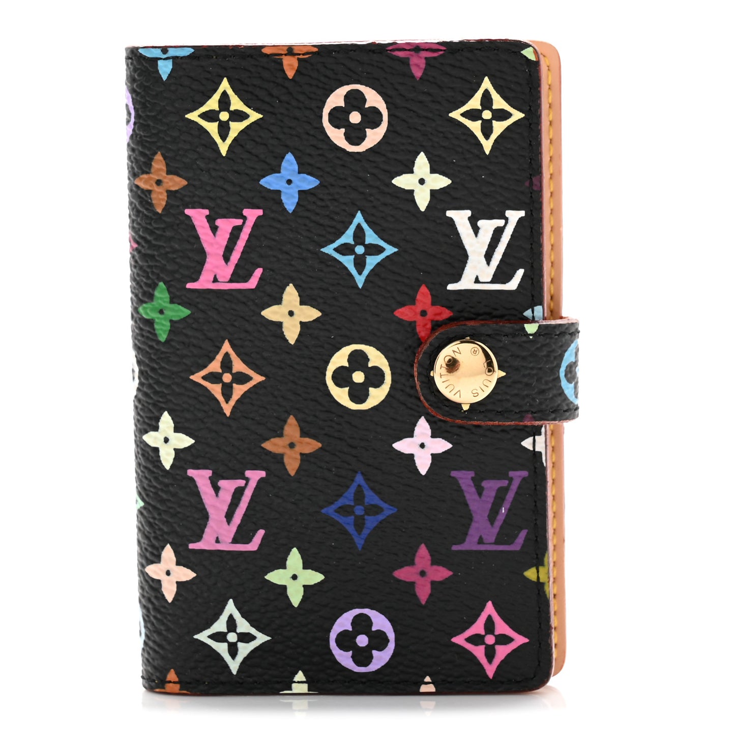 Monogram Multicolor Carnet de Bal Mini Agenda Cover Black