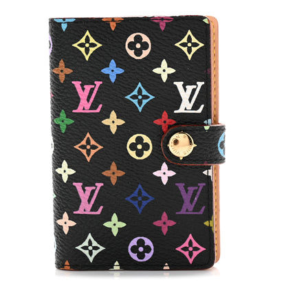 Louis Vuitton Monogram Multicolor Carnet de Bal Mini Agenda Cover Black 1 of 8