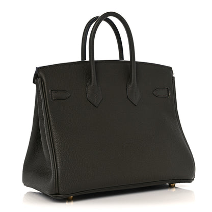 Hermes Togo Birkin 25 Vert De Gris 3 of 11