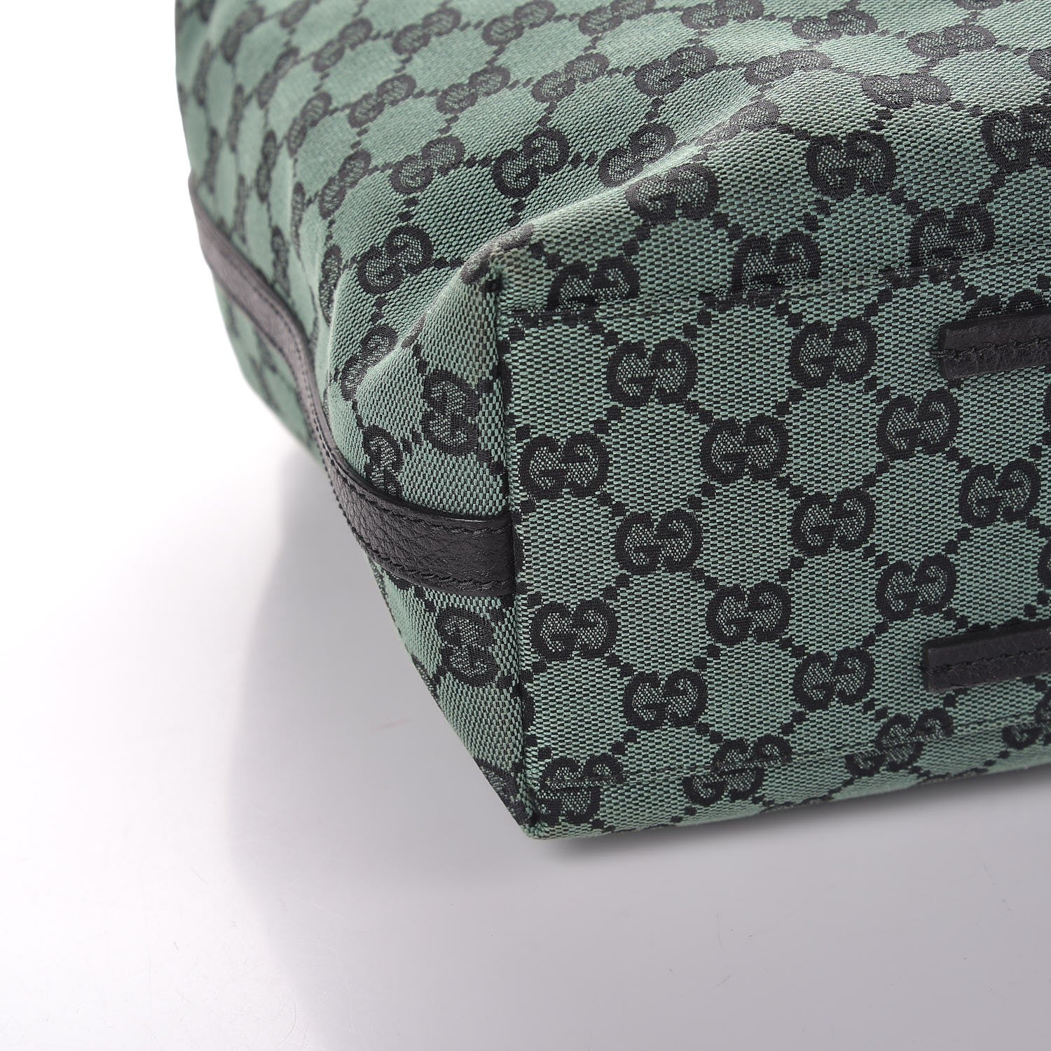 Gucci Monogram Gifford Tote Green 9 of 10