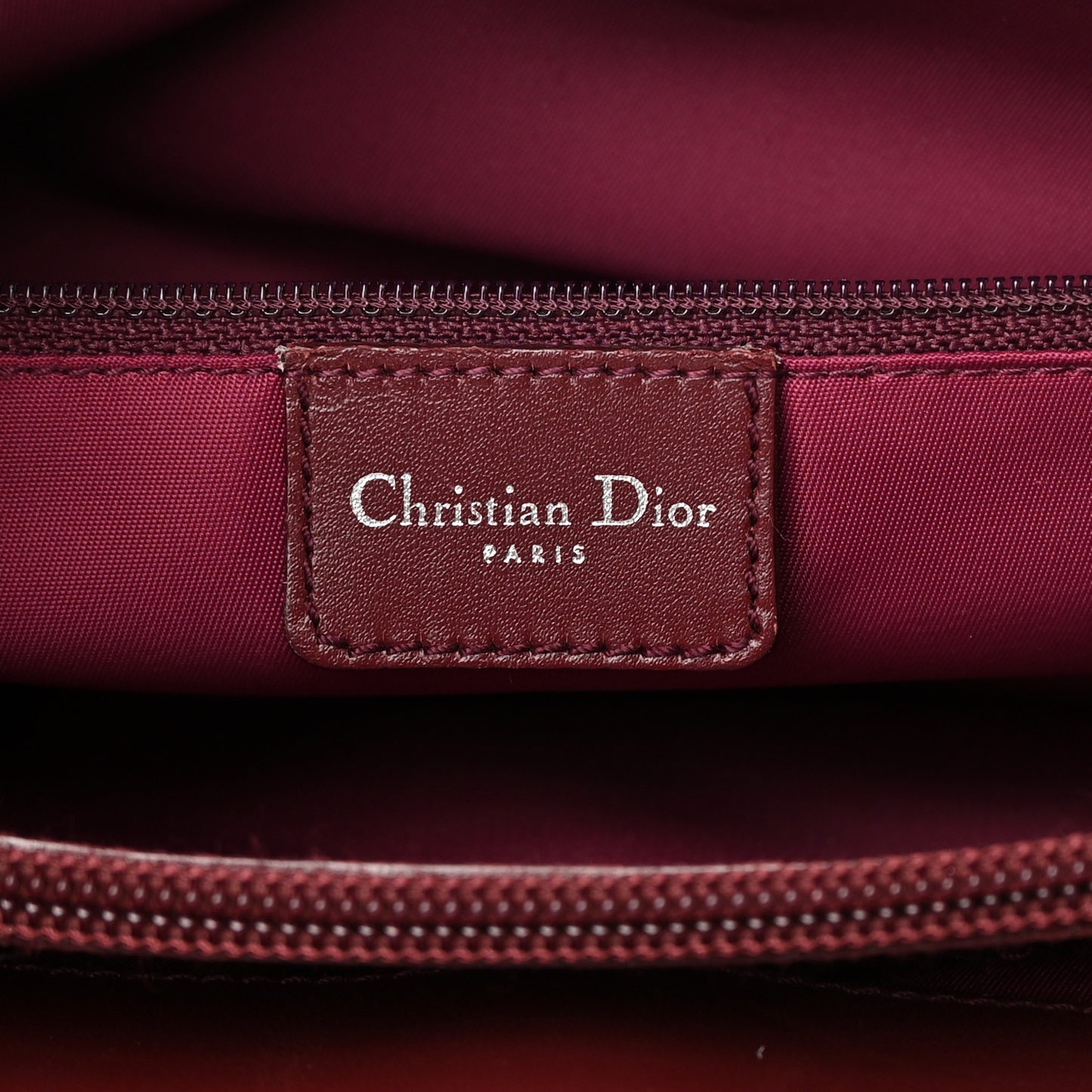 Calfskin Monogram Jeans Pocket Tote Red