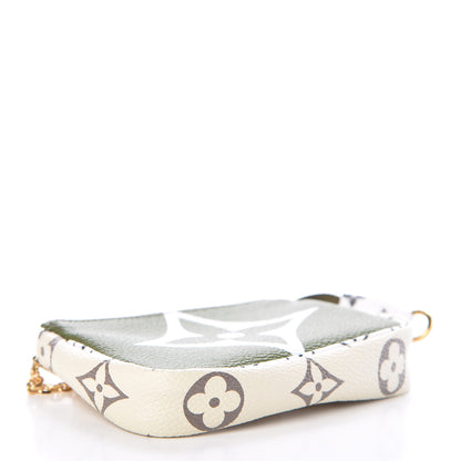 Louis Vuitton Monogram Giant Micro Pochette Accessories Kaki White 4 of 7