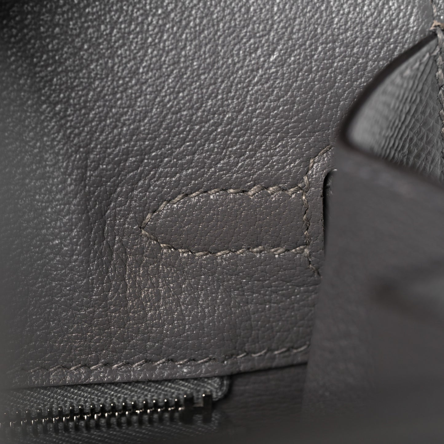 Epsom Birkin Sellier 25 Etain