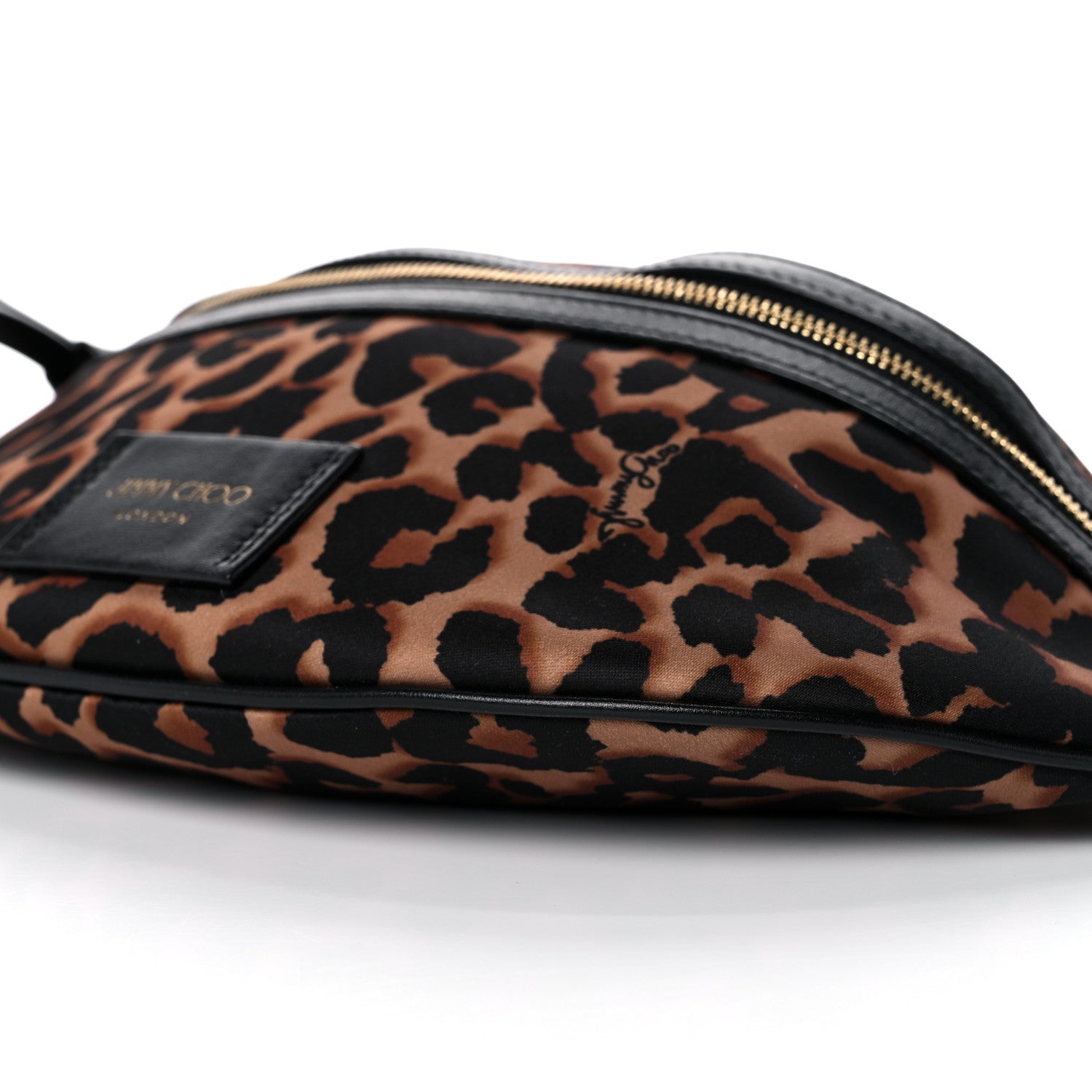 Jimmy Choo Nylon Leopard Candice Belt Bag 11 of 12