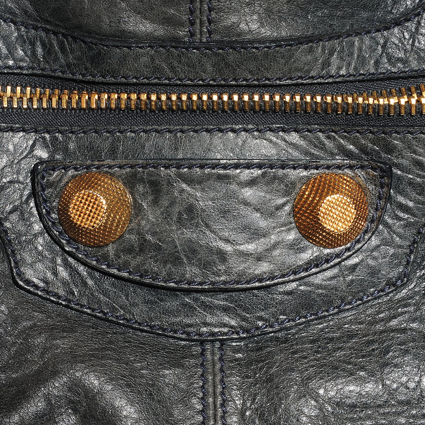 Chevre Giant 21 Gold Hardware Brief Anthracite