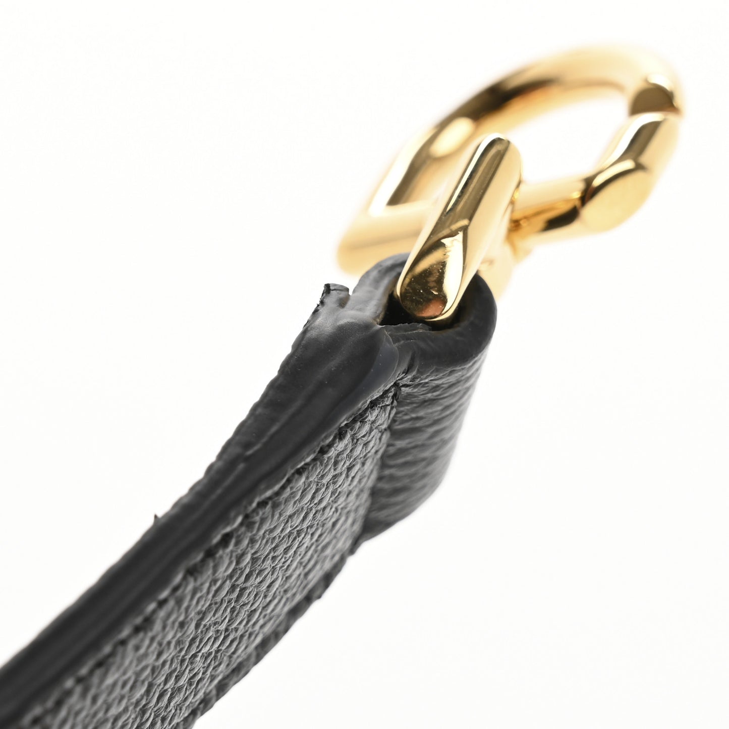 Sugar Goatskin Nano Antigona Strap Black