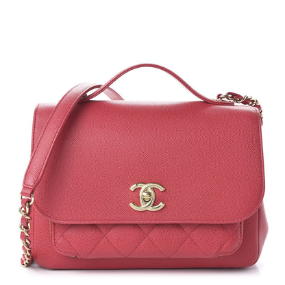 Chanel Caviar Quilted Medium Business Affinity Flap Pink 1 of 11
