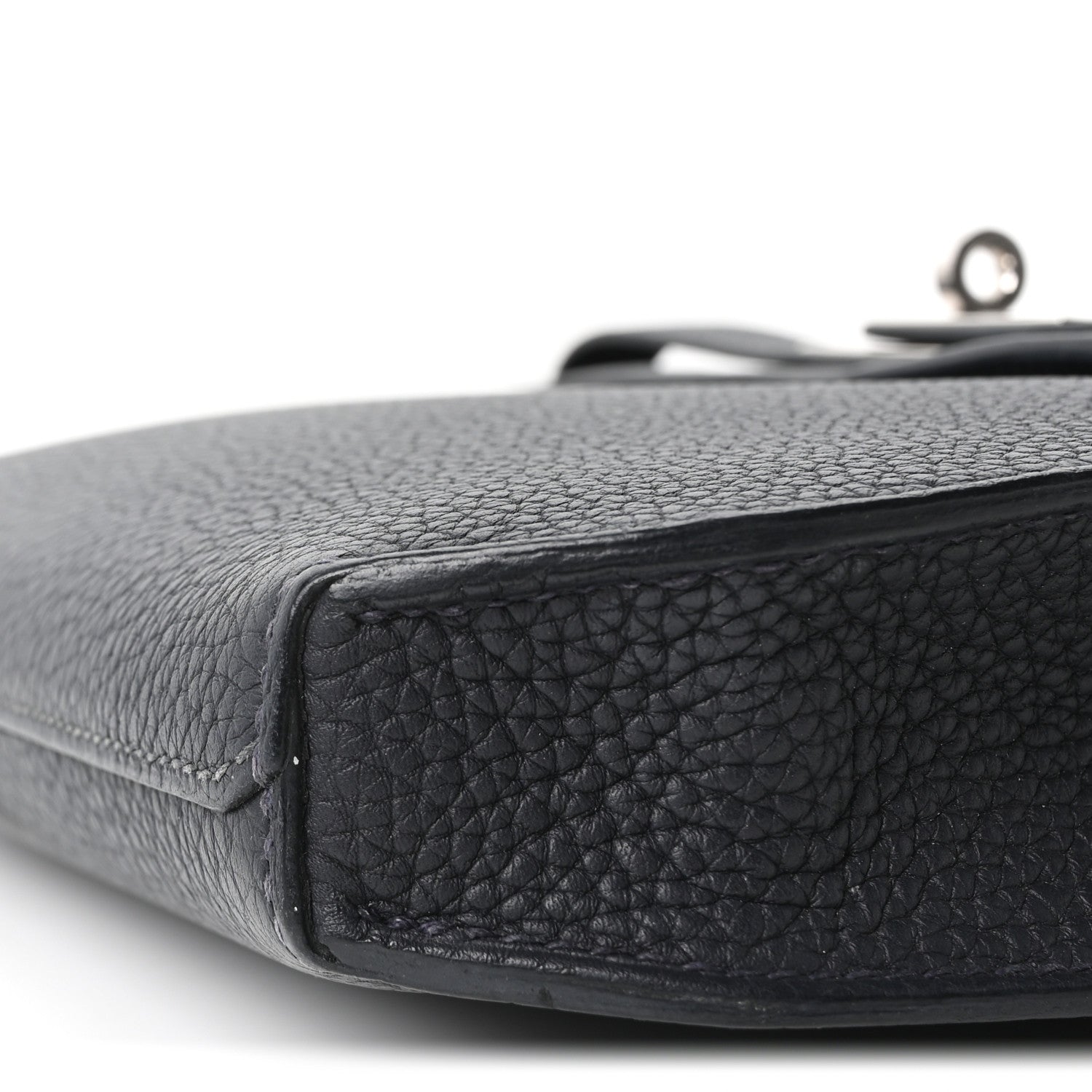 Hermes Togo Kelly Depeches 25 Pouch Black 9 of 9