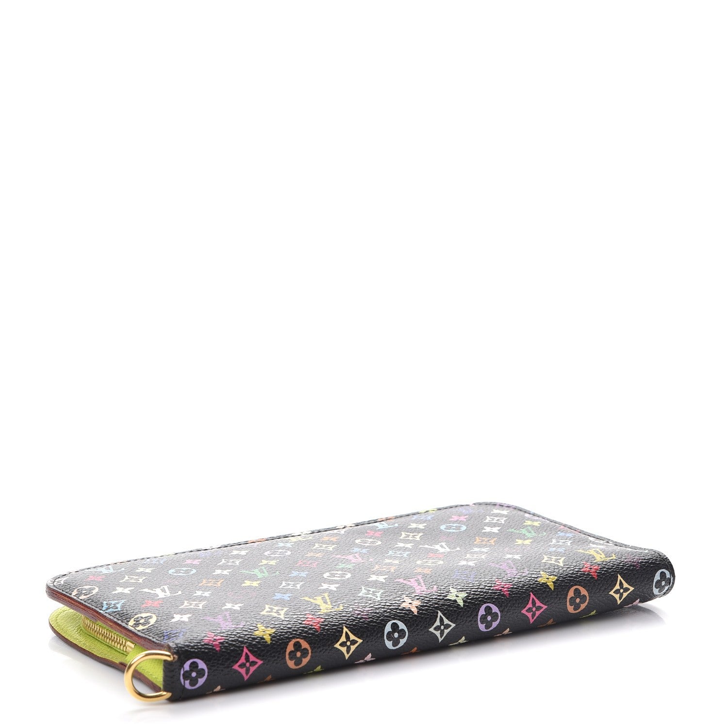 Louis Vuitton Monogram Multicolor Insolite Wallet Black Pistache 4 of 10