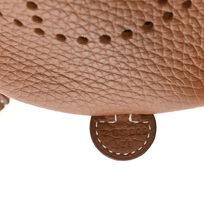 Hermes Taurillon Clemence Evelyne TPM Gold 7 of 11