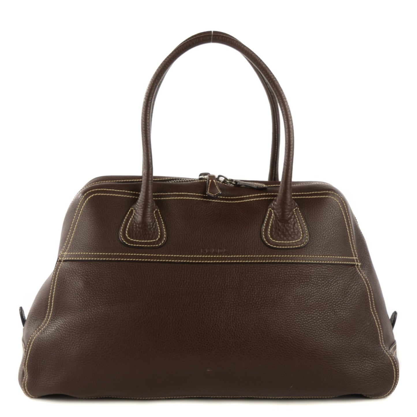 Vitello Daino Frame Bowler Caffe