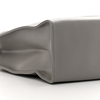 Telfar Vegan Leather Medium Shopping Bag Grey 9 of 11