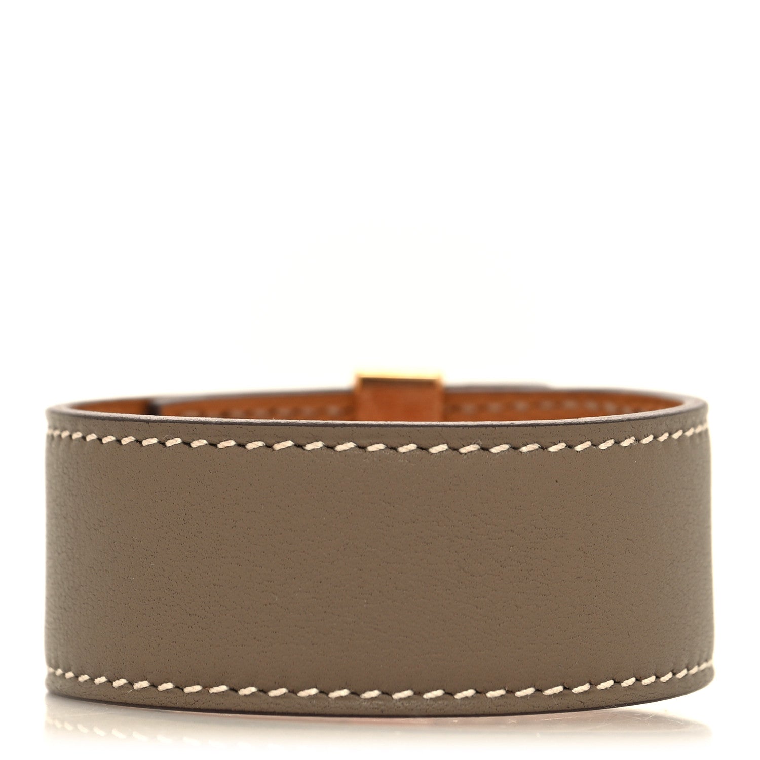 Hermes Swift Collier de Chien CDC 24 Bracelet Etoupe 3 of 5