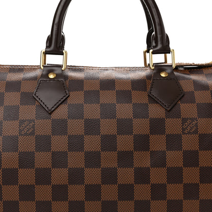 Louis Vuitton Damier Ebene Speedy 30 9 of 17