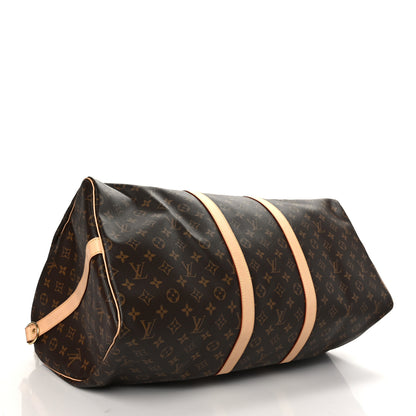 Louis Vuitton Monogram Keepall Bandouliere 55 4 of 10