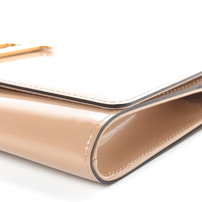 Louis Vuitton Patent Louise Clutch Nude 8 of 9