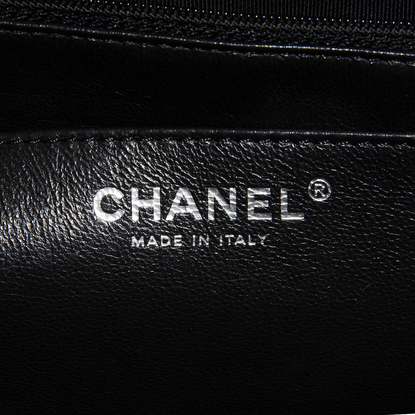 Patent Jumbo Single Flap Black