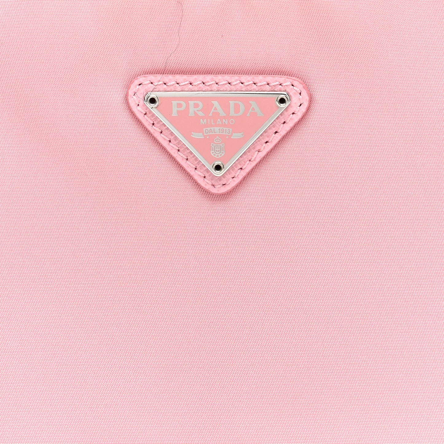 Tessuto Nylon Saffiano Mini Re-Edition 2000 Bag Rosa