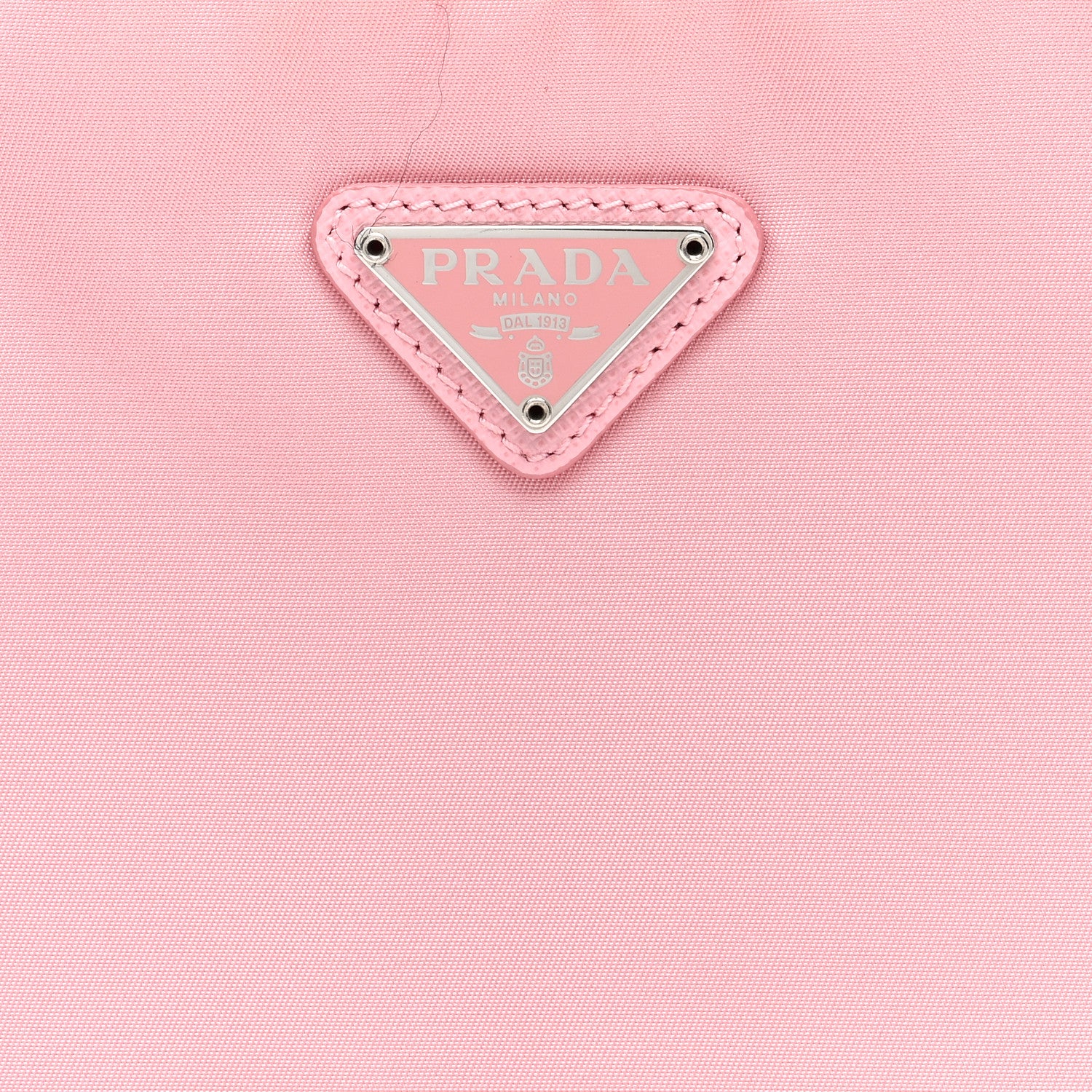 Prada Tessuto Nylon Saffiano Mini Re-Edition 2000 Bag Rosa 7 of 9
