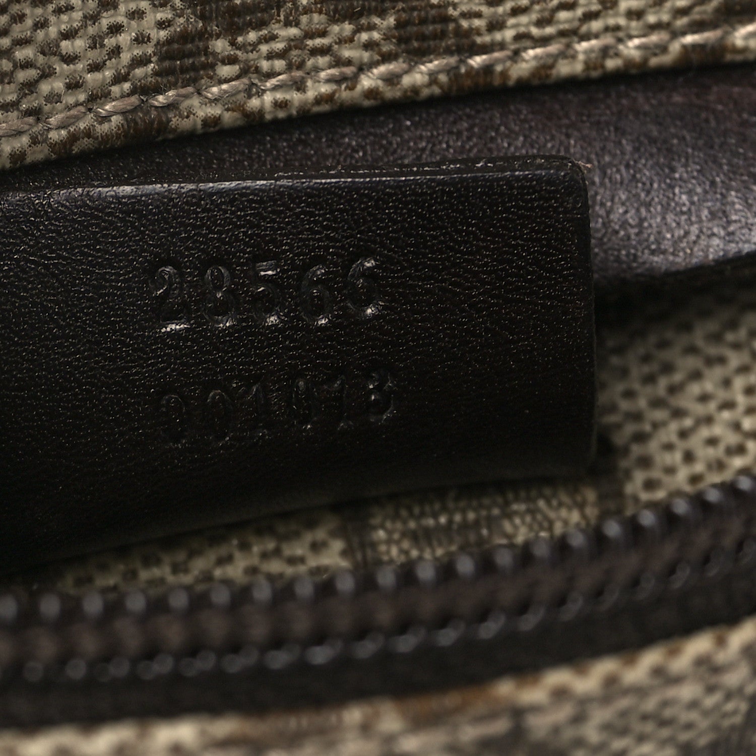Gucci GG Plus Monogram Web Belt Bag Dark Brown 7 of 7