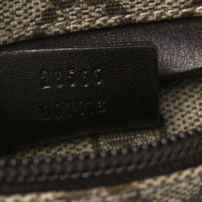 Gucci GG Plus Monogram Web Belt Bag Dark Brown 7 of 7