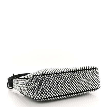 Prada Satin Crystal Mini Re-Edition 2000 Bag Cristal 4 of 10