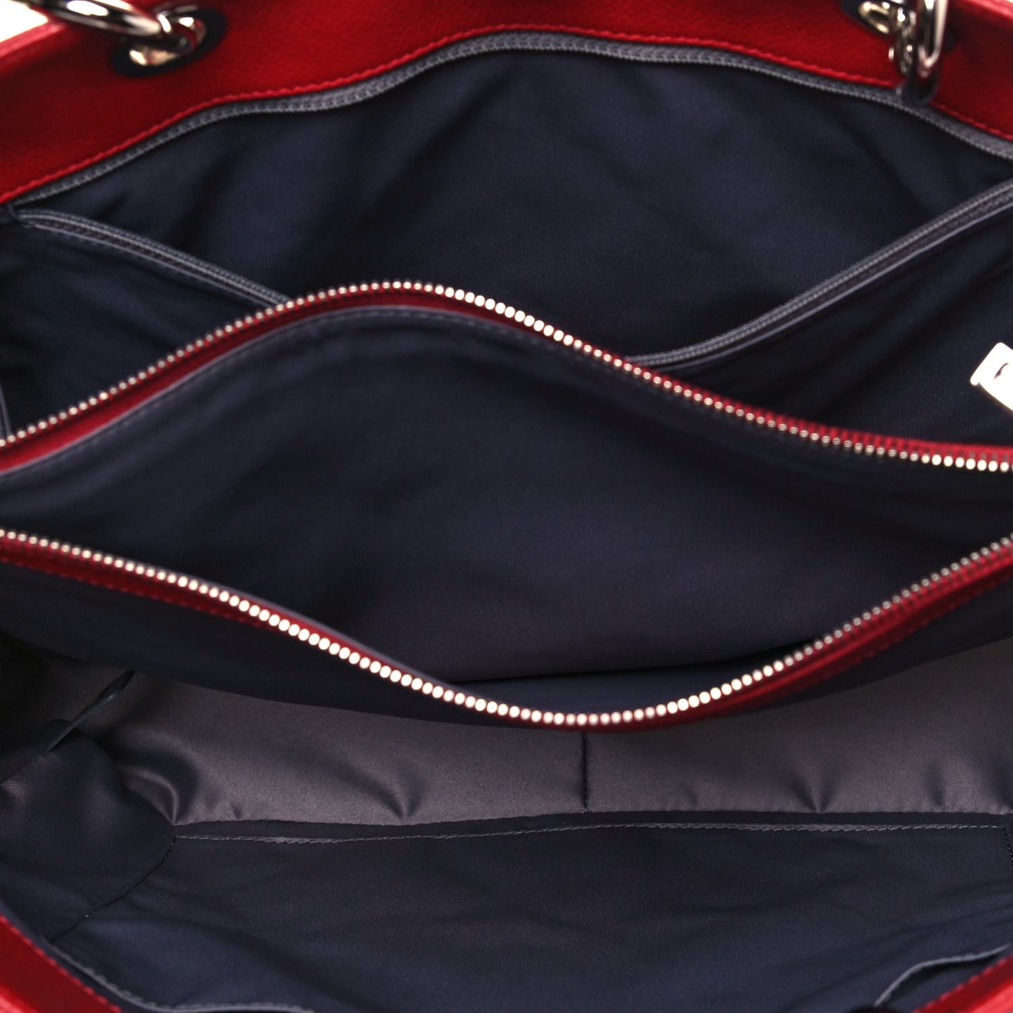 Caviar Quilted Grand Shopping Tote GST Red