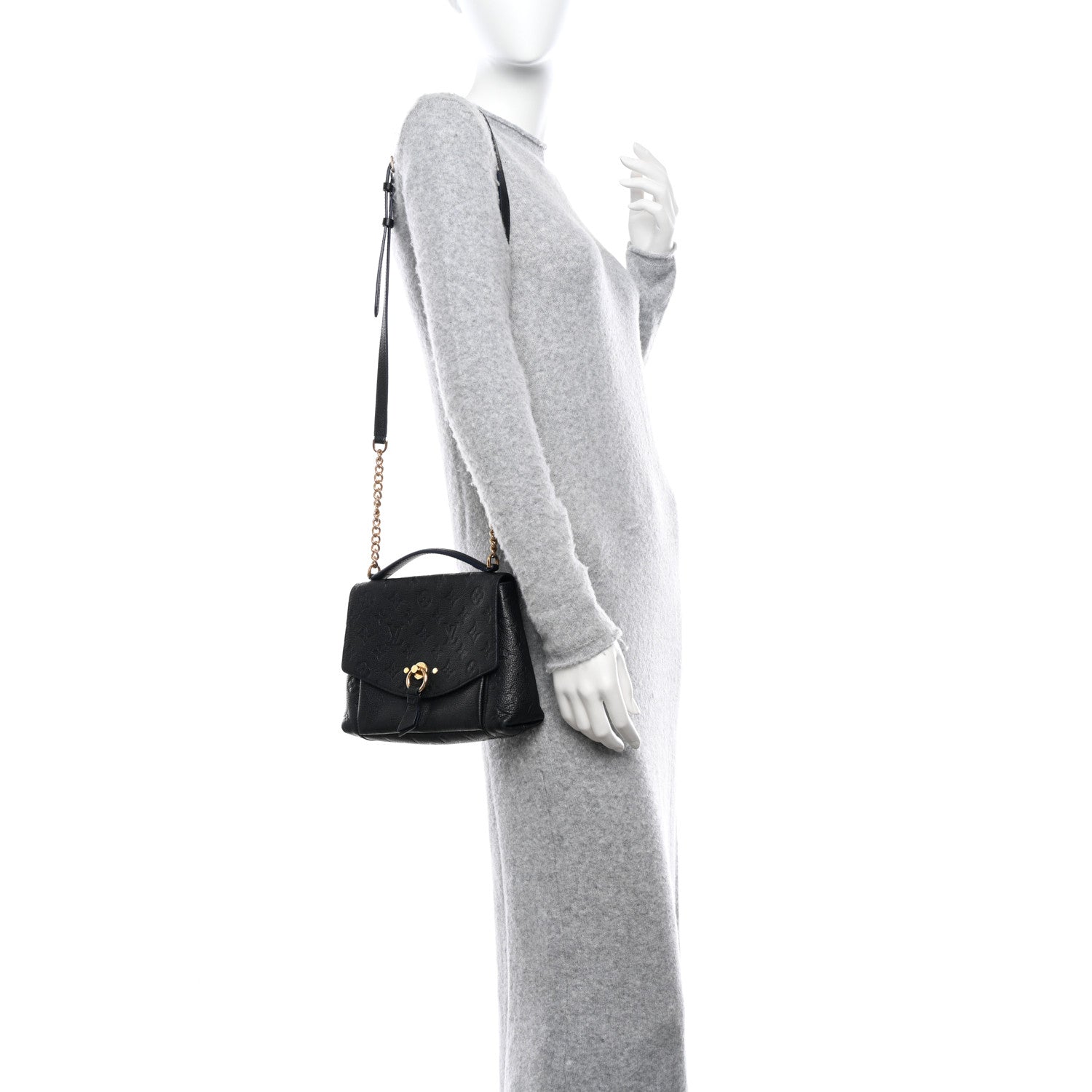 Louis Vuitton Empreinte Blanche BB Black 2 of 12