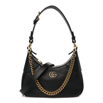 Gucci Goatskin Small Aphrodite Shoulder Bag Black 1 of 11