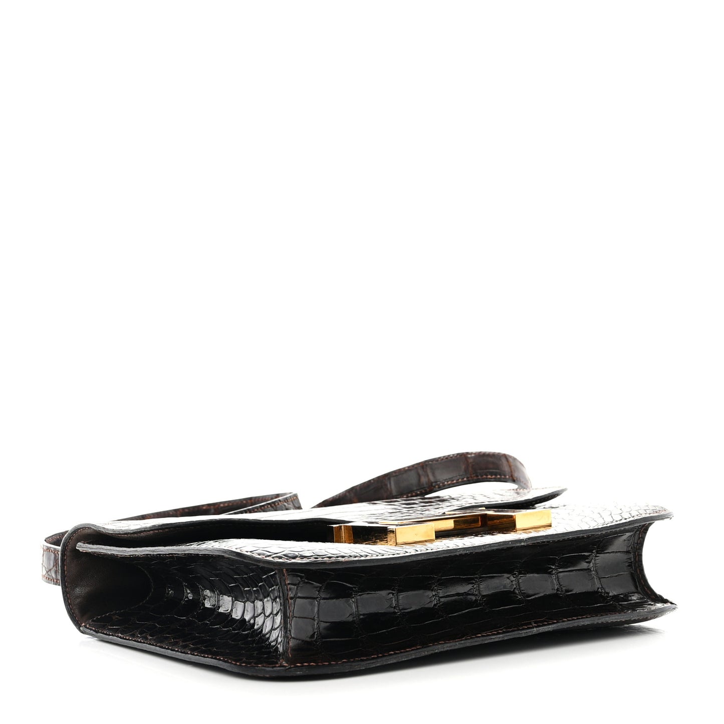 Shiny Niloticus Crocodile Constance 24 Havane