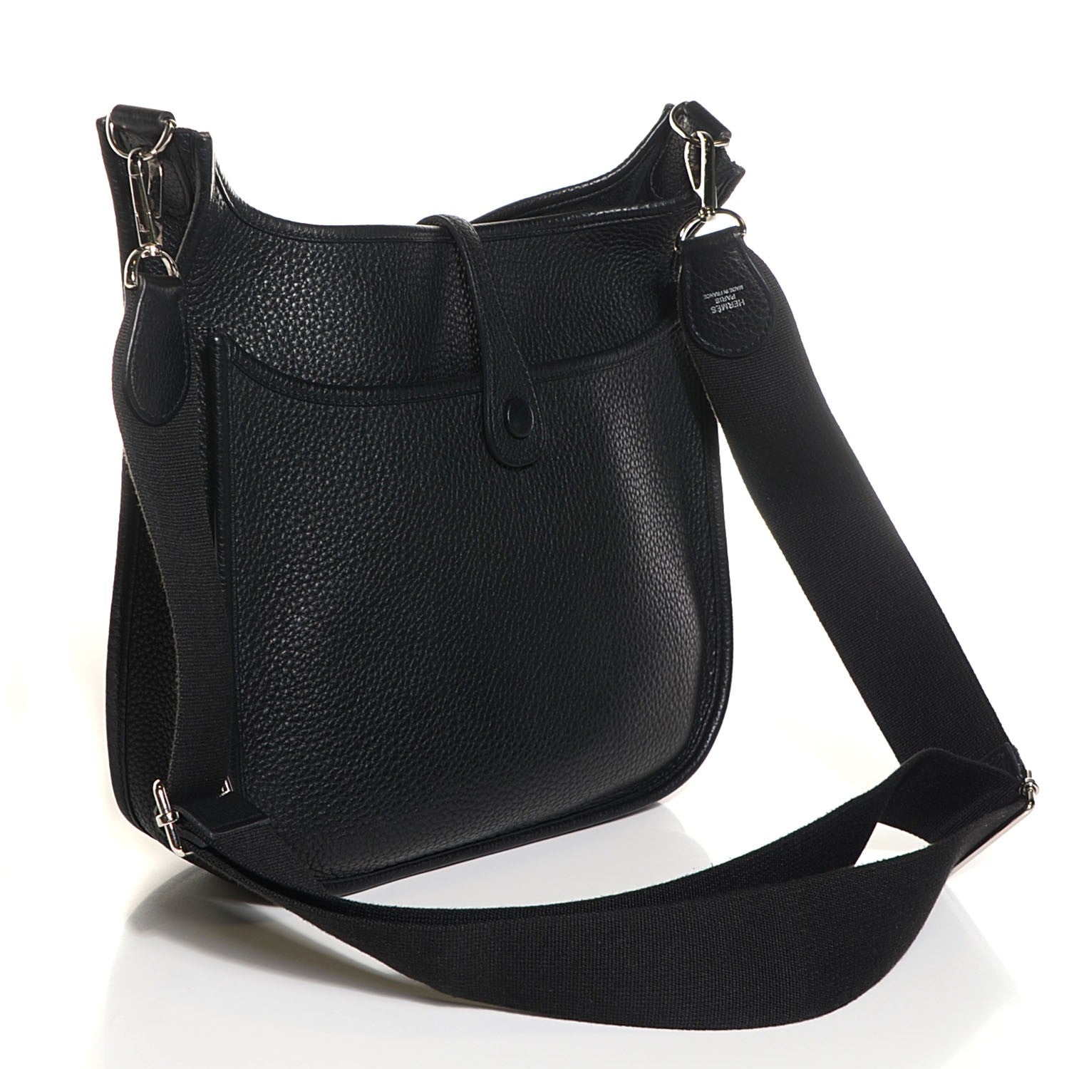 Hermes Taurillon Clemence Evelyne III PM Black 3 of 16