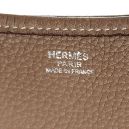 Hermes Taurillon Clemence Evelyne II TGM Etoupe 7 of 10