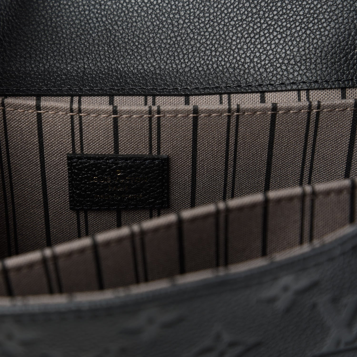 Louis Vuitton Empreinte Pochette Metis Black 8 of 10