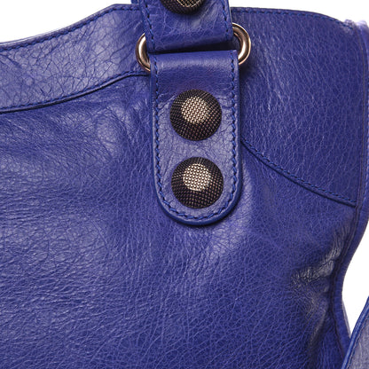 Balenciaga Agneau Giant 21 Rose Gold Hardware City Bleu Lavande 12 of 13