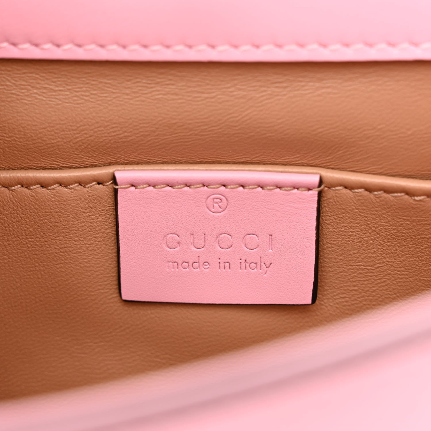 Gucci Nappa Pearl Studded Mini Queen Margaret Broadway Shoulder Bag Sugar Pink 6 of 12