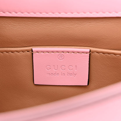 Gucci Nappa Pearl Studded Mini Queen Margaret Broadway Shoulder Bag Sugar Pink 6 of 12