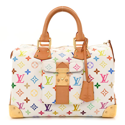 Louis Vuitton Monogram Multicolor Speedy 30 White 1 of 11
