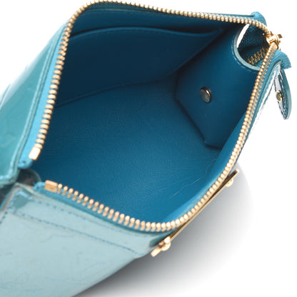 Louis Vuitton Vernis Trousse Cosmetic Pouch Blue Galactic 7 of 10