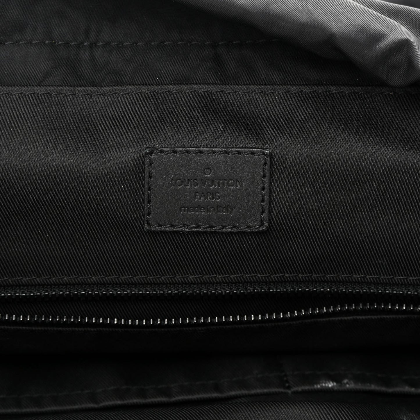 Calfskin Monogram Shadow Discovery Backpack Black