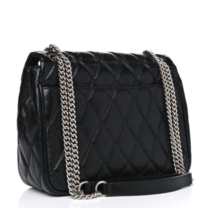 Mulberry Shiny Buffalo Quilted Small Shoulder Bag Black 2 of 5