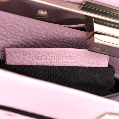 Fendi Cuoio Romano Selleria Mini Peekaboo Iconic Satchel Anemone 8 of 12